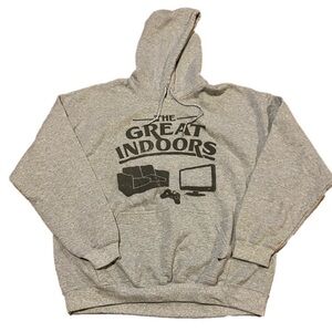 THE Great Indoors/Gaming Hoodie (Sz XL)